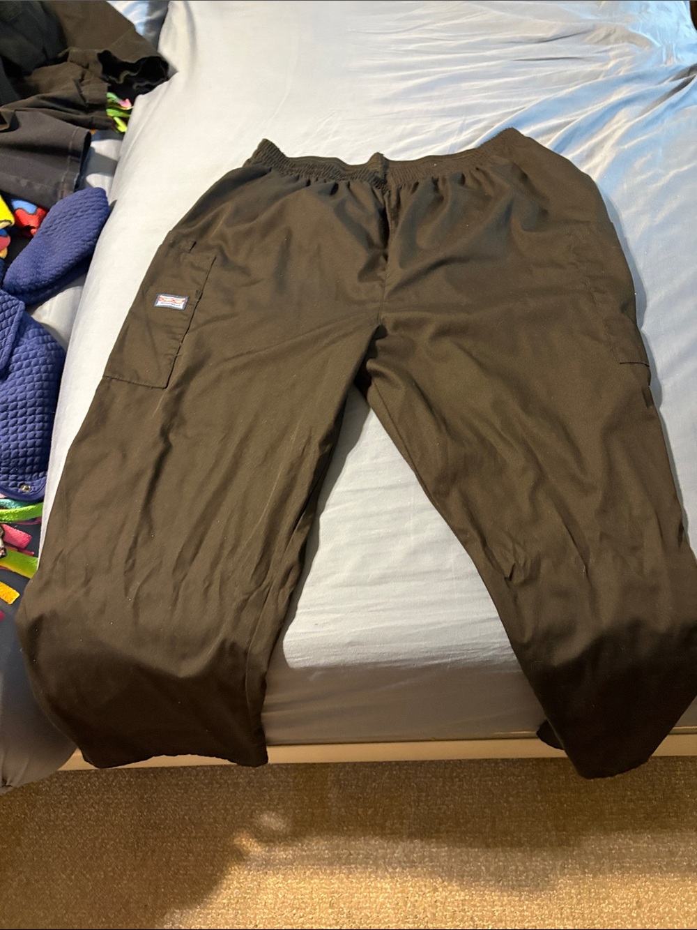 Cherokee new Black Elastic-Waist Casual Pants XL never worn.